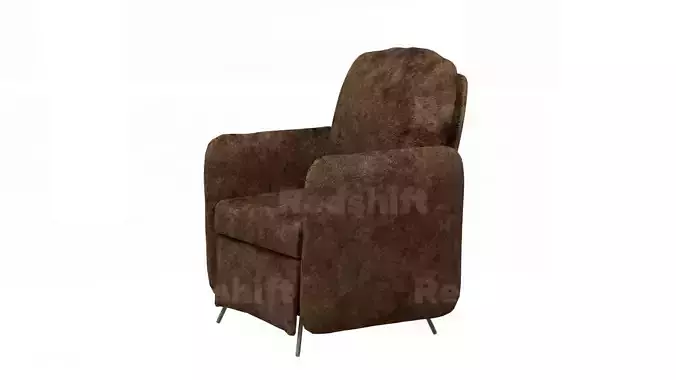 4K Realistic Abandoned Sofa