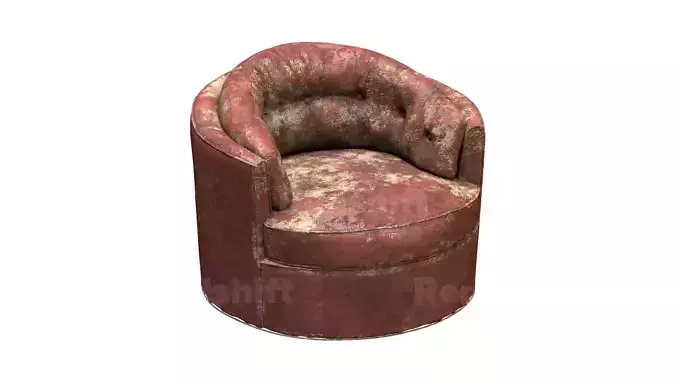 4K Realistic Abandoned Sofa