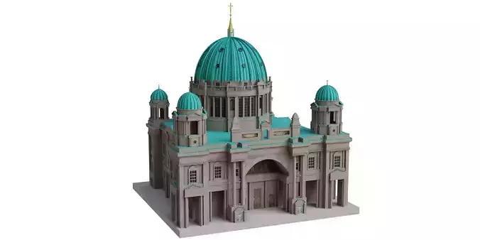 Berlinerdom 3D model