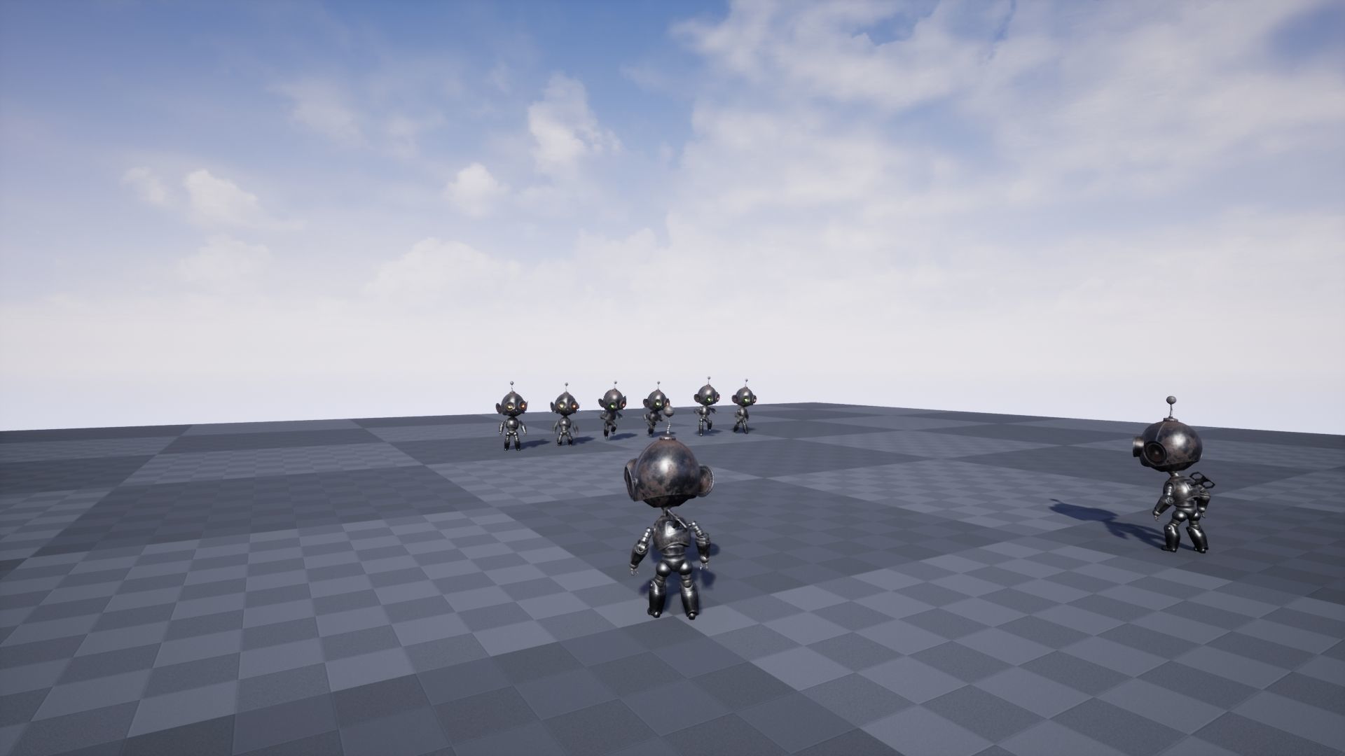 Wicked Robot Low-poly 3D model_13