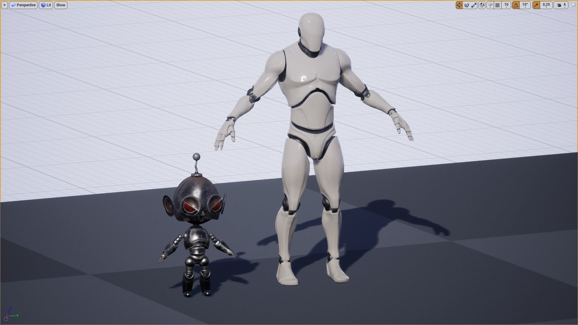 Wicked Robot Low-poly 3D model_5