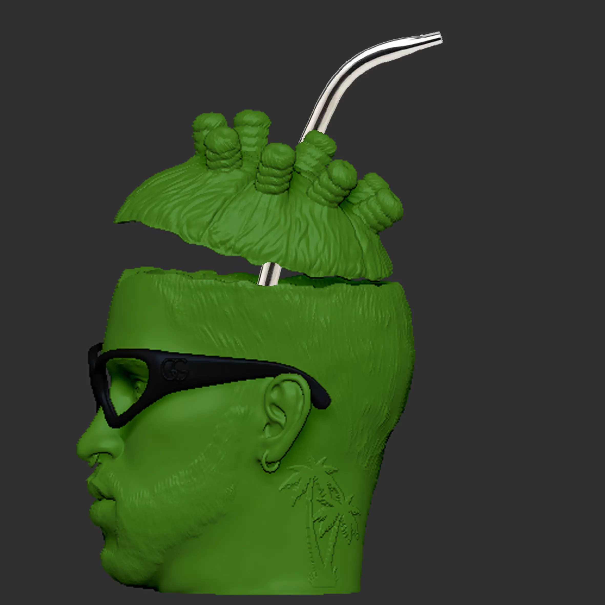 Bad Bunny 3D model_0