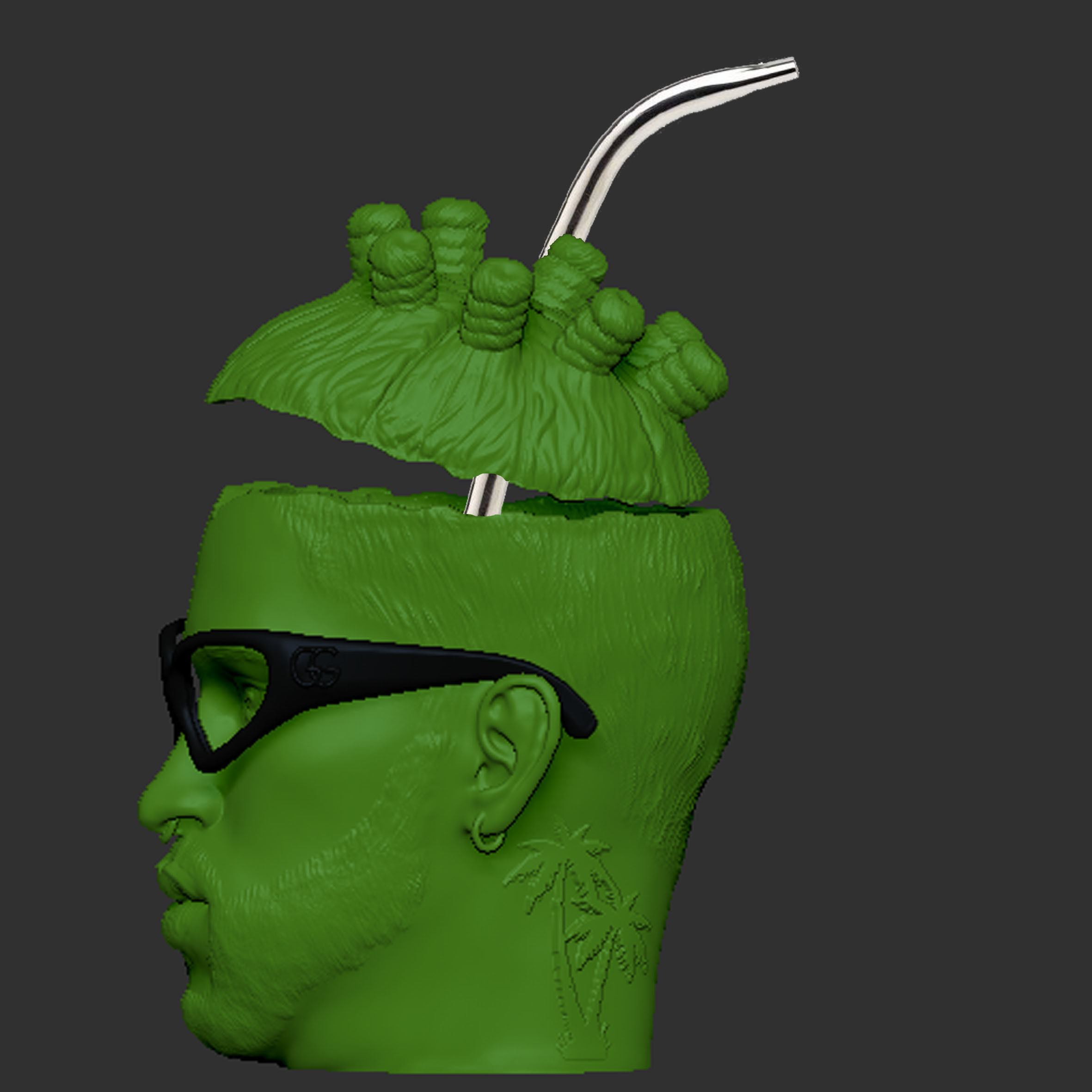 Bad Bunny 3D model_1