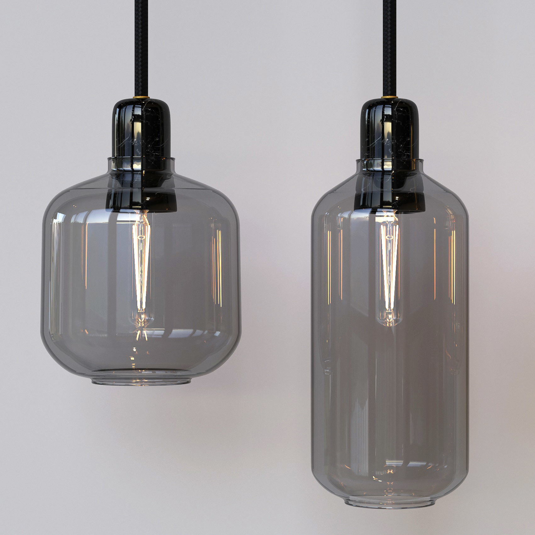 Amp Lamp Large 3D model_2