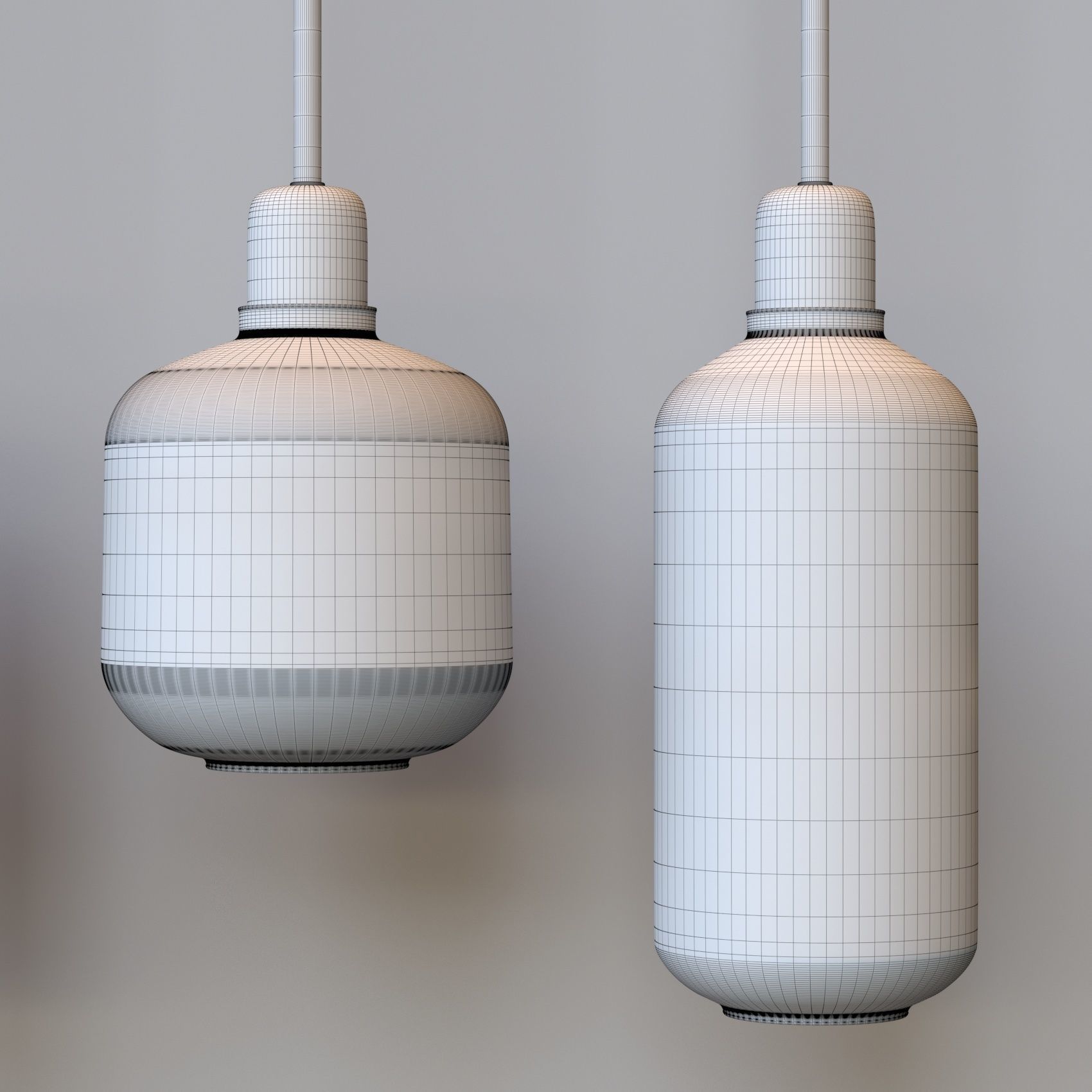 Amp Lamp Large 3D model_3