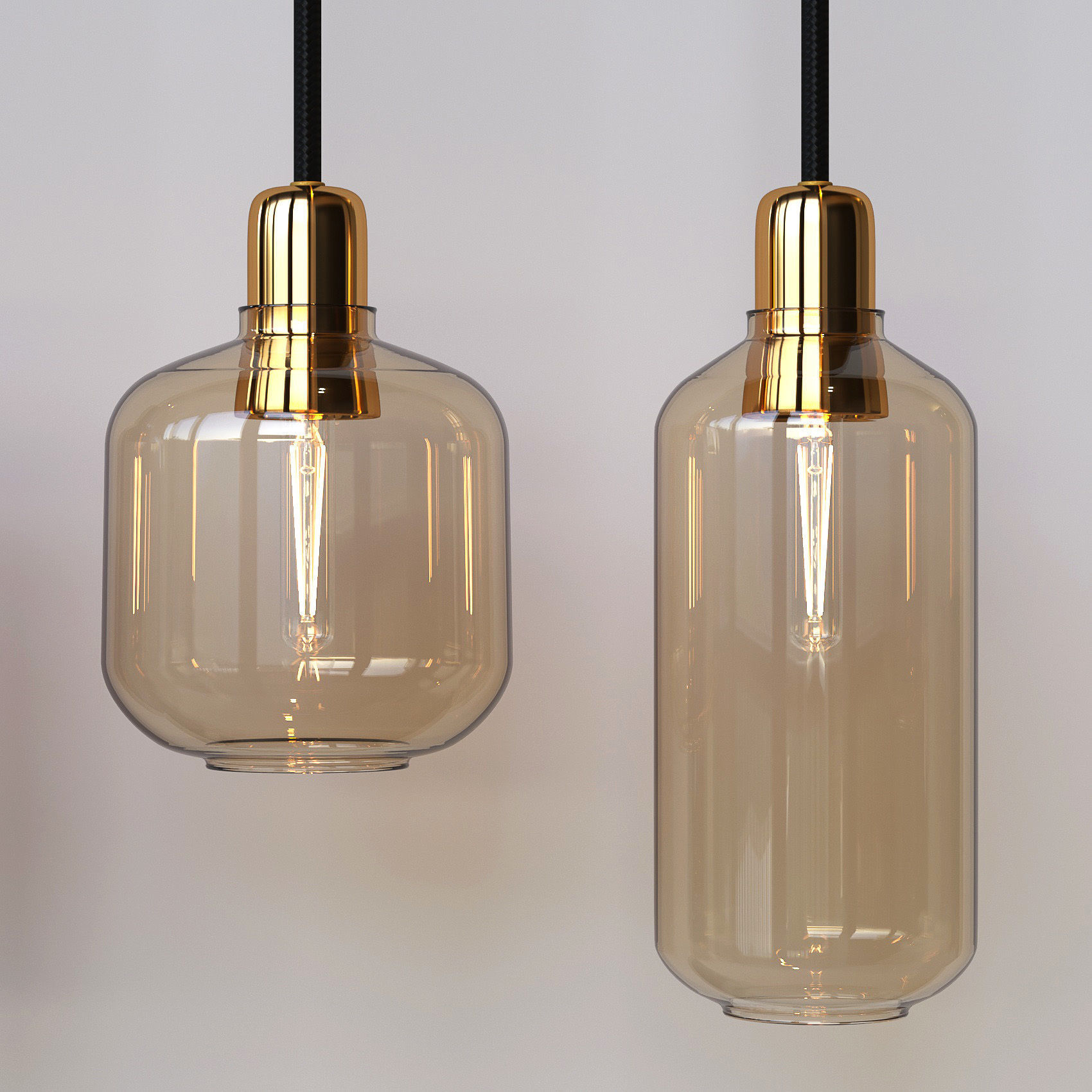 Amp Lamp Large 3D model_1