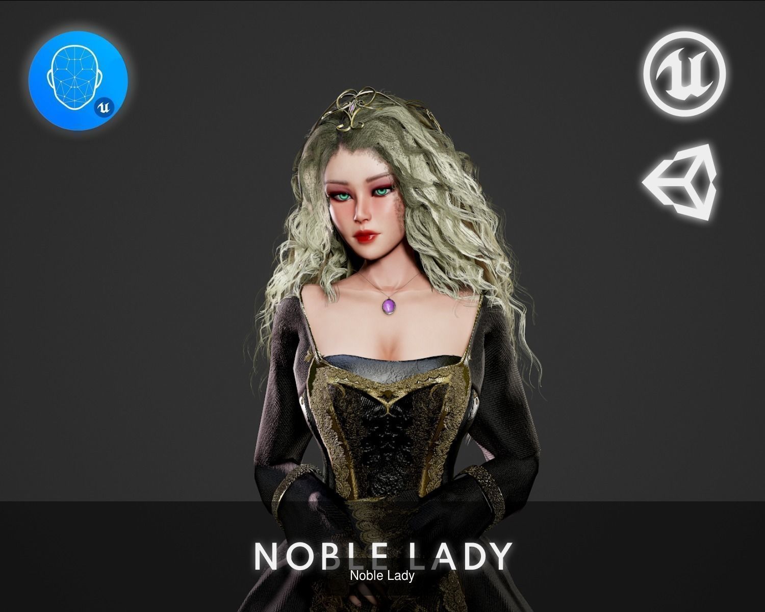 30 Medieval Character 3D Model Collection_56