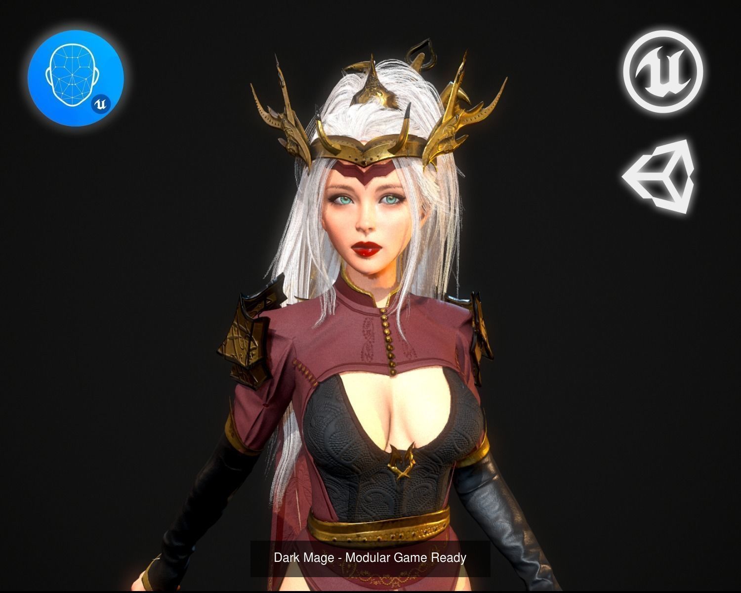 30 Medieval Character 3D Model Collection_53