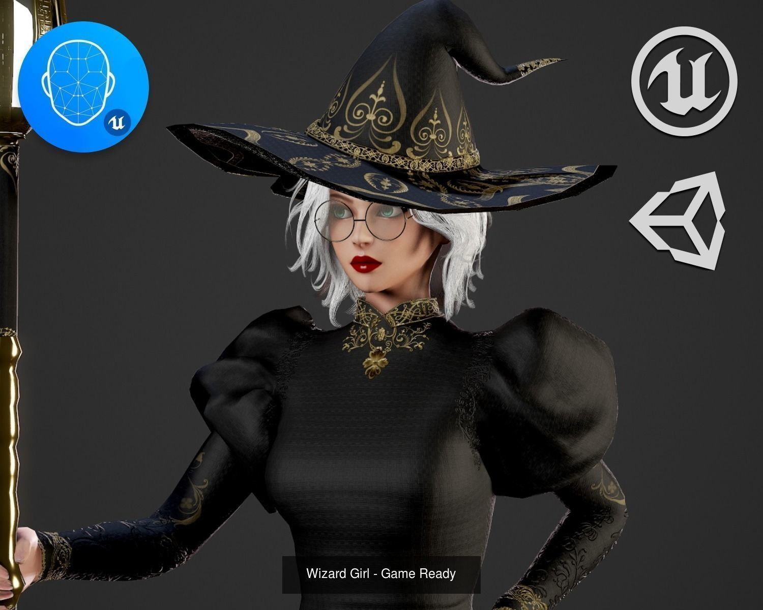 30 Medieval Character 3D Model Collection_44