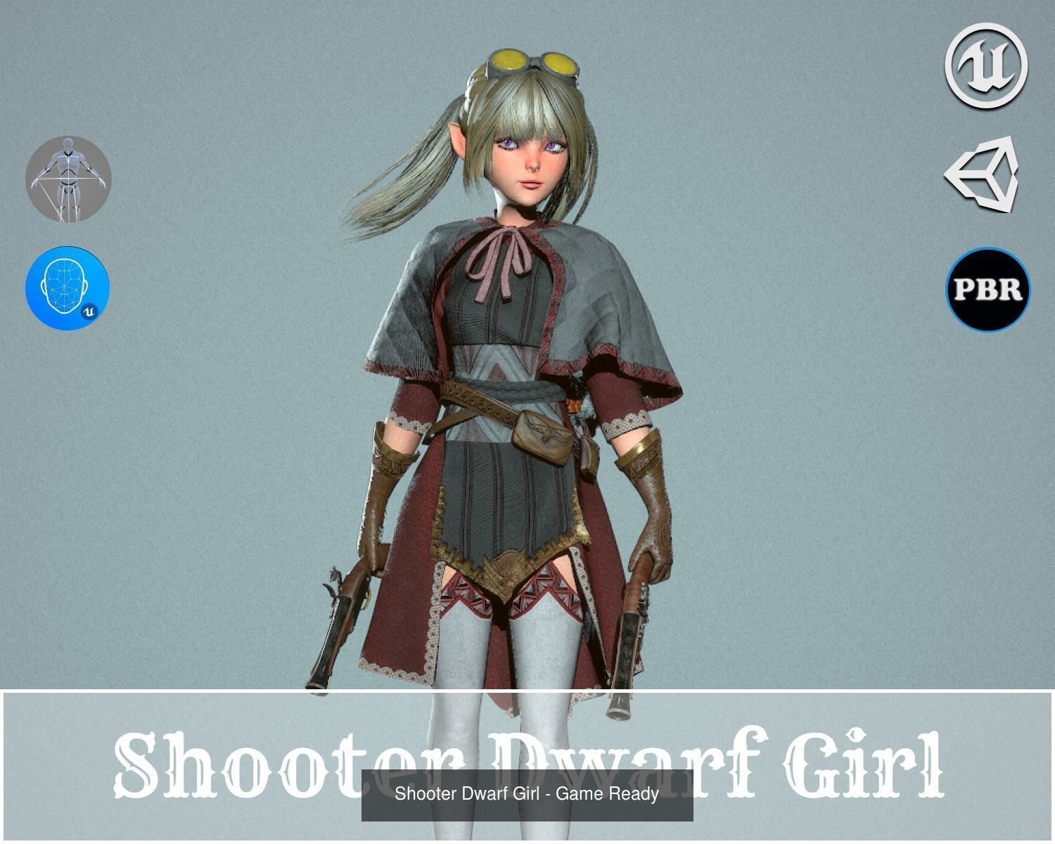 30 Medieval Character 3D Model Collection_38