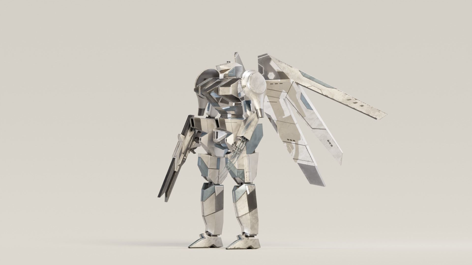 Mecha Ritze 3D model_9