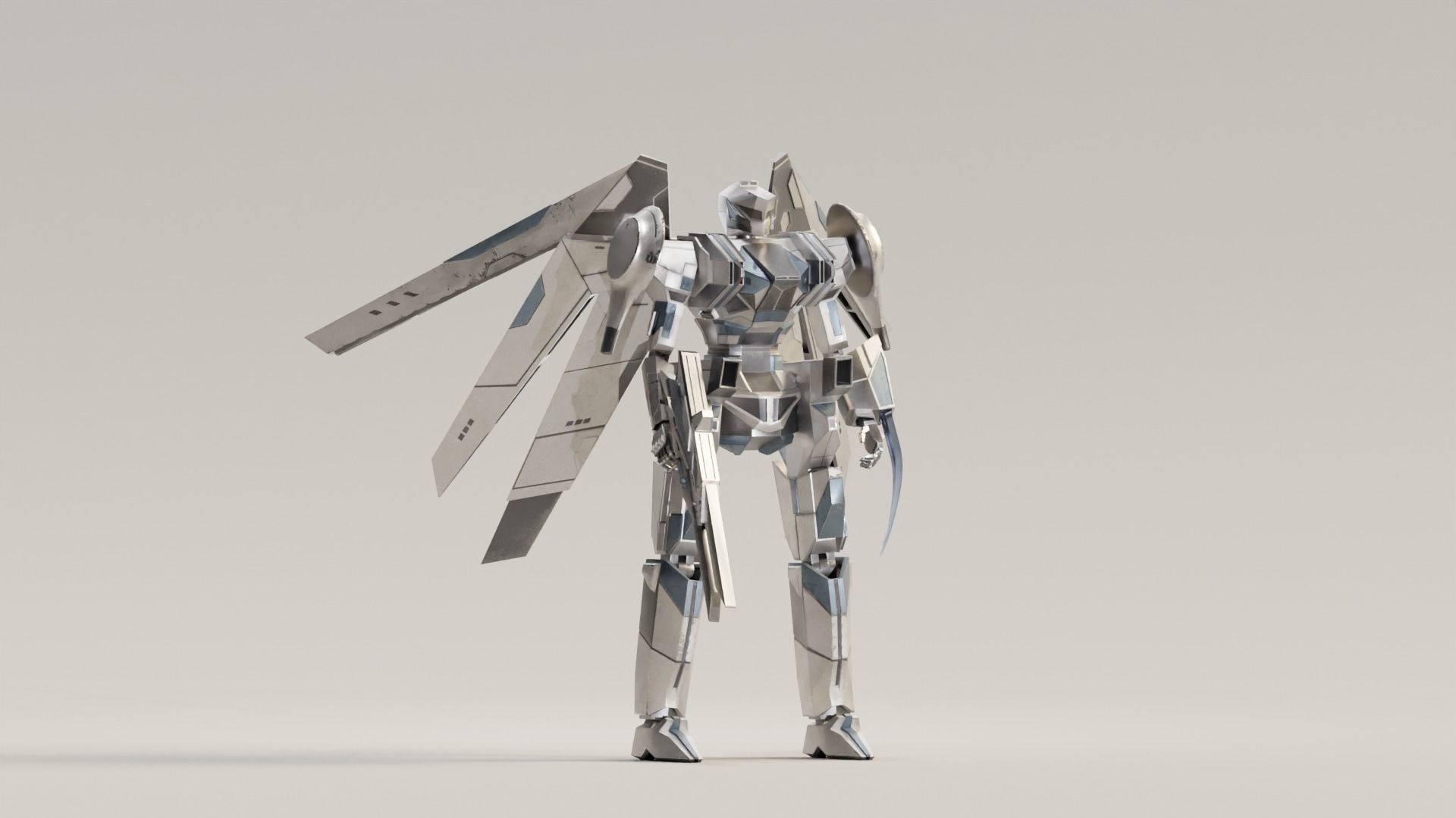 Mecha Ritze 3D model_1