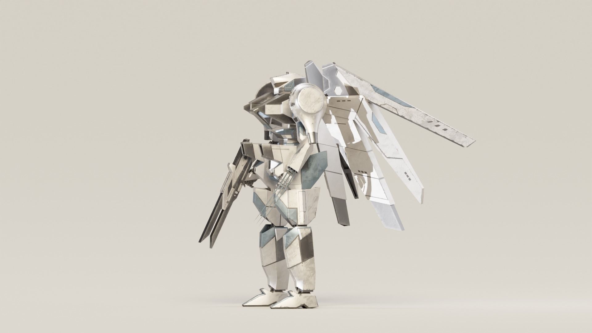 Mecha Ritze 3D model_10