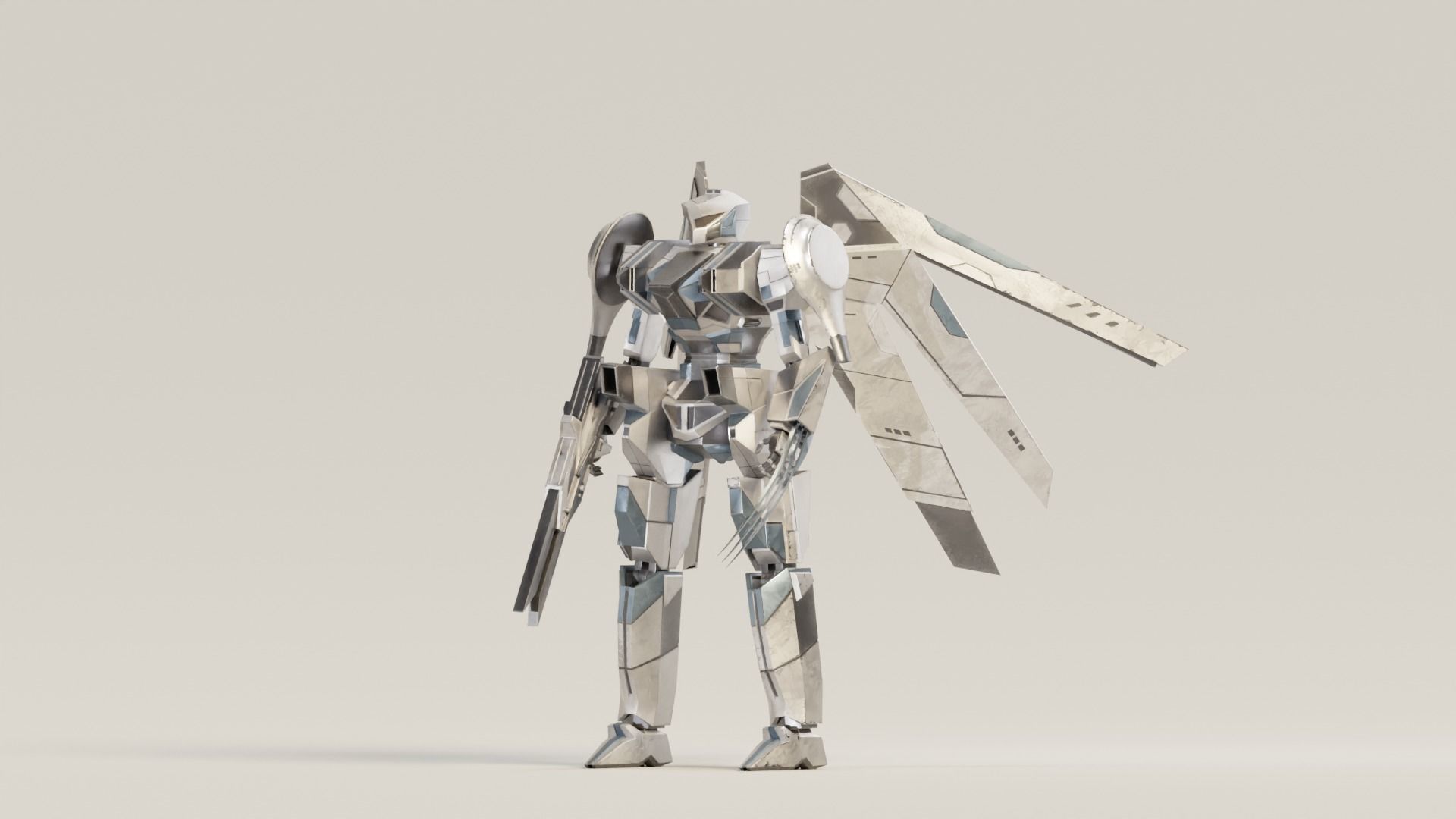 Mecha Ritze 3D model_2
