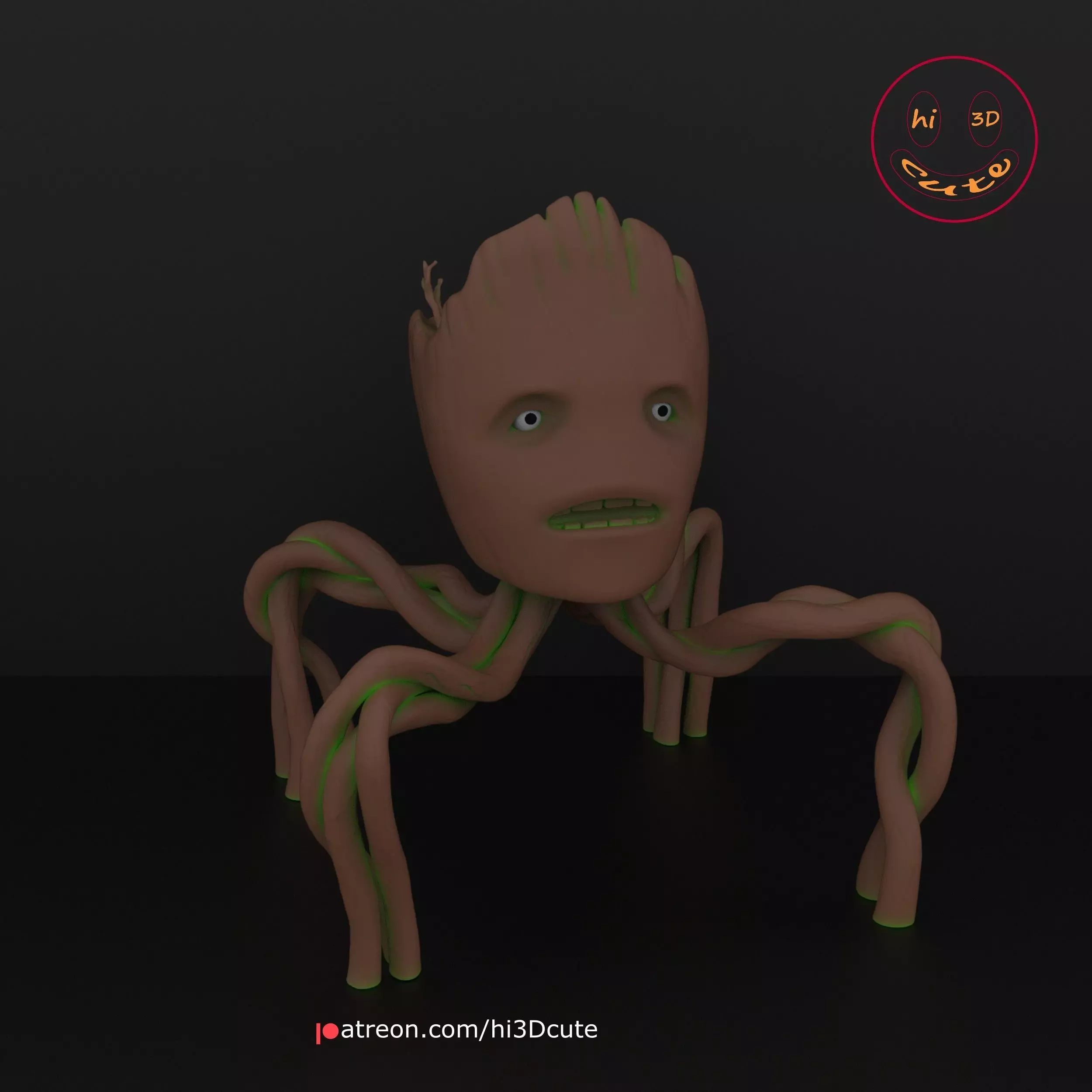 GROOT GUARDIANS OF THE GALAXY Free 3D print model