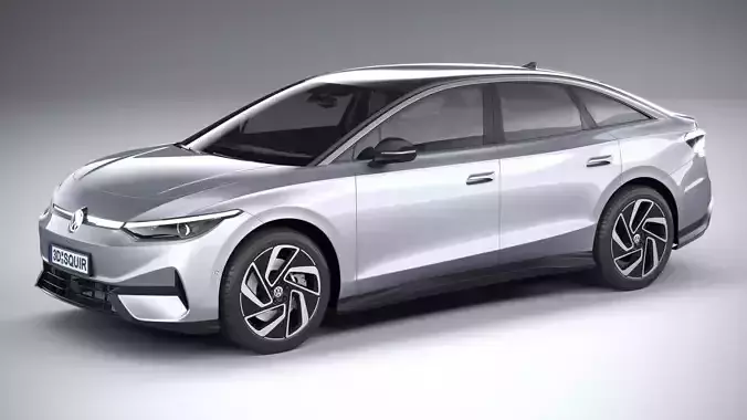 Volkswagen ID7 2024 3D model