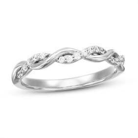 wadding diamond ring 3D print model_2