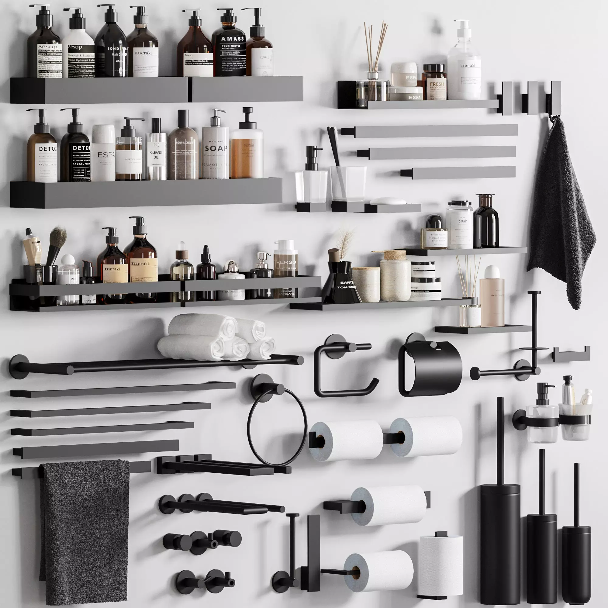 Bathroom Accessories026 3D model