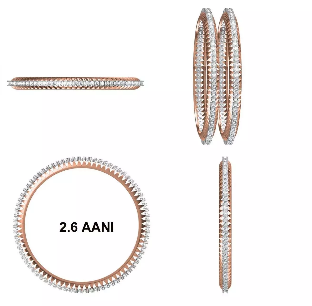 Bangle Bracelet STL JCD Details 3D print model_0