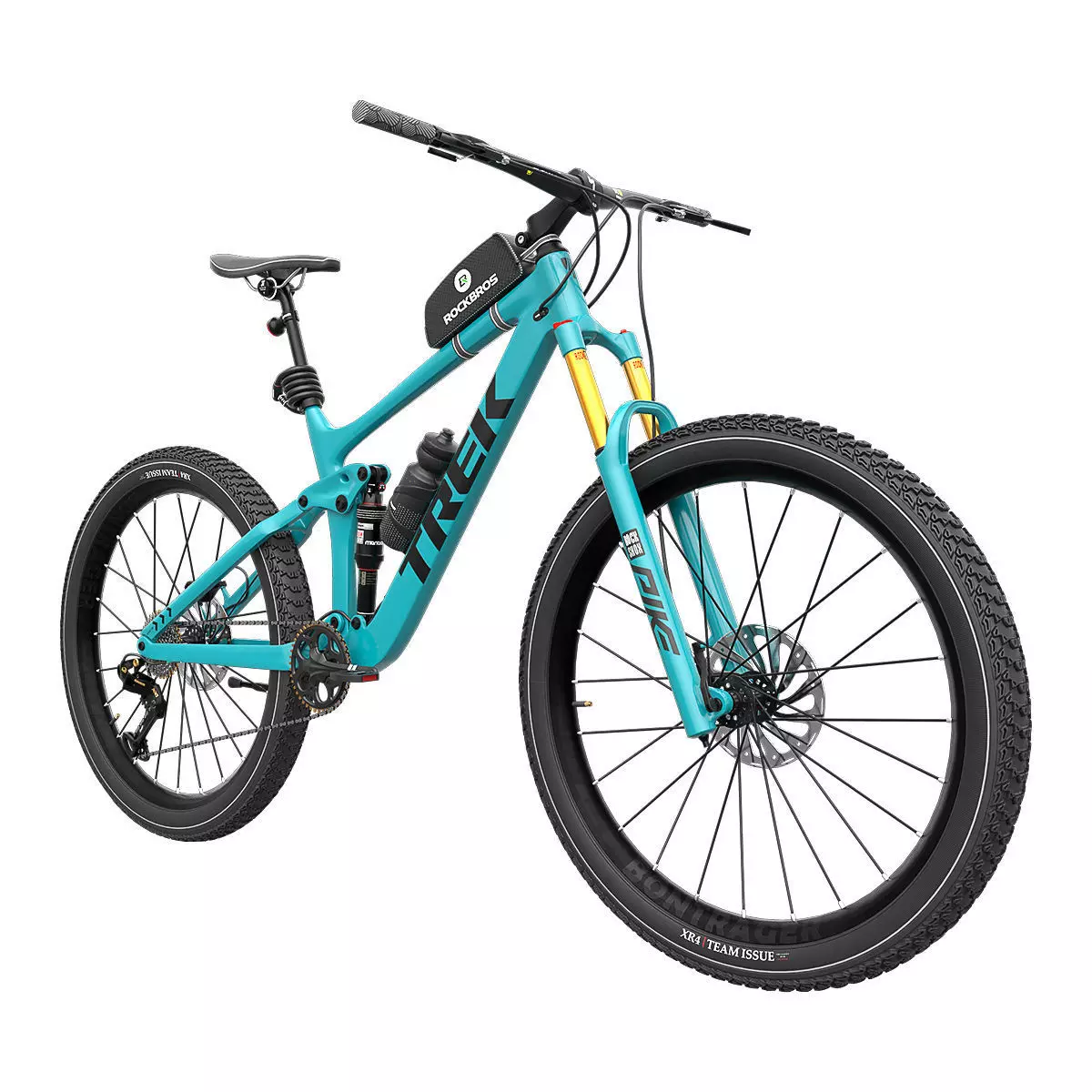 Mountain Bike-Blue 3D model