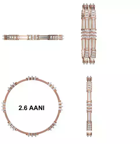 Bangle Bracelet STL JCD Details