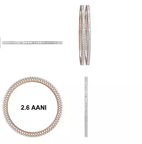 Bangle Bracelet STL JCD Details