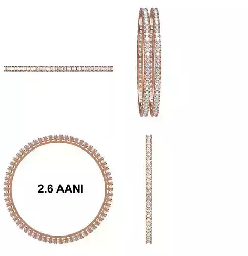 Bangle Bracelet STL JCD Details