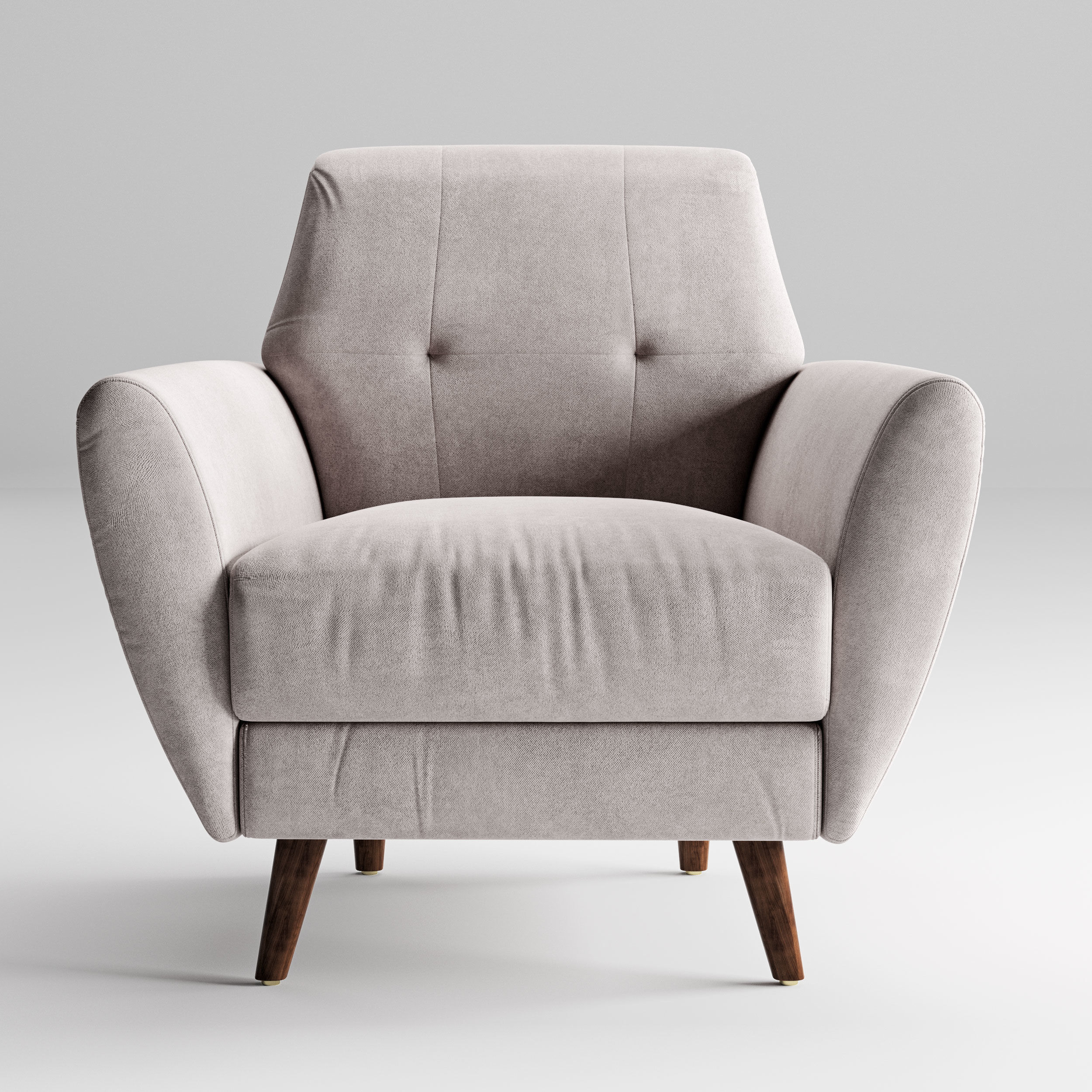 Artesia Armchair 3D model_3