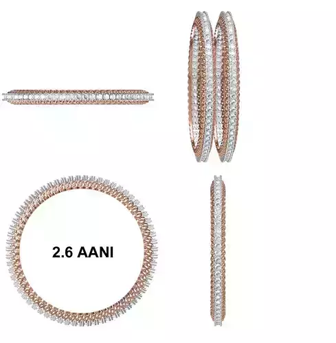 Bangle Bracelet STL JCD Details