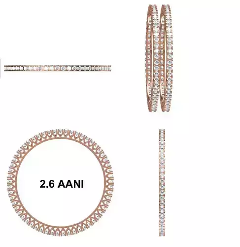 Bangle Bracelet STL JCD Details