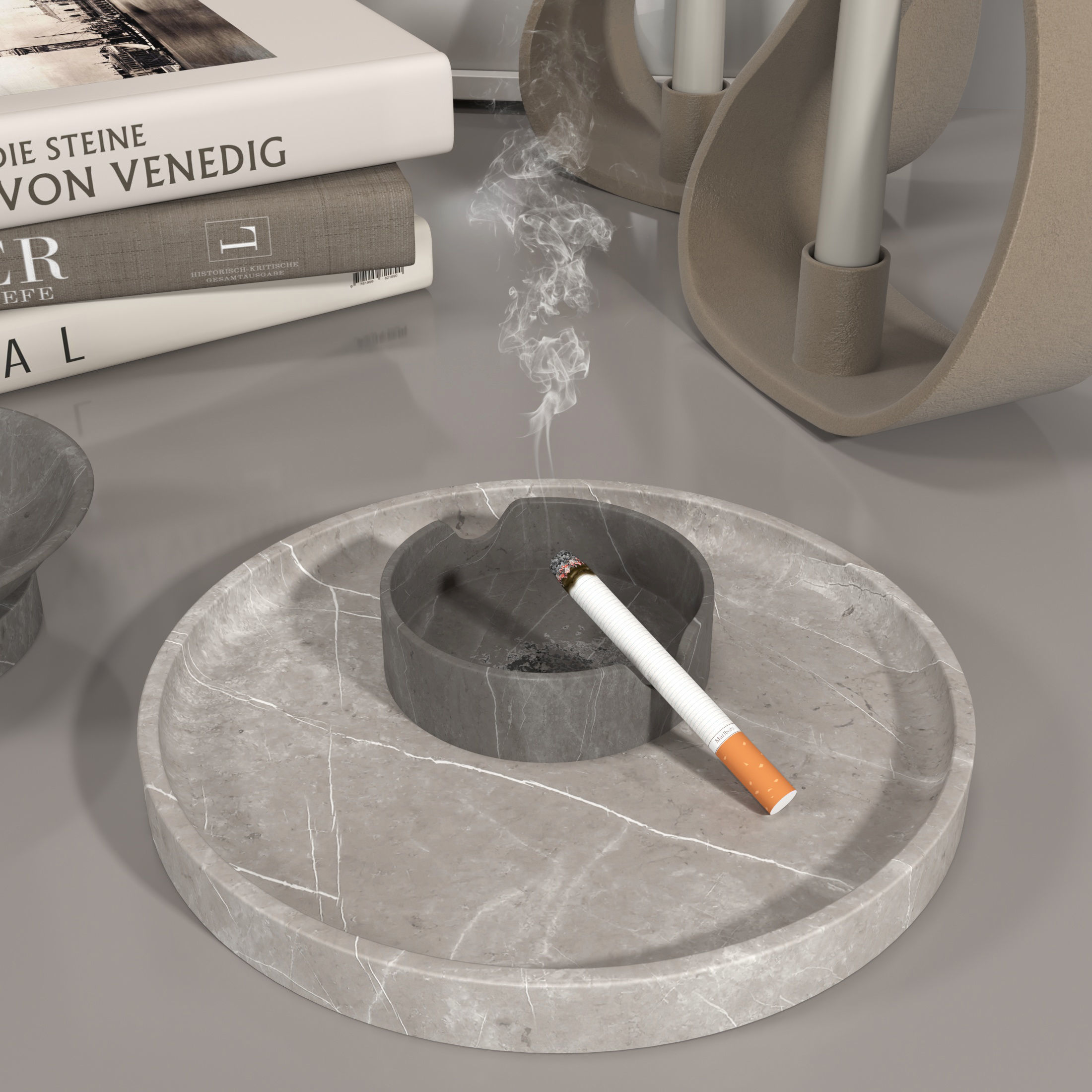  Decorative set 001 3D model_1