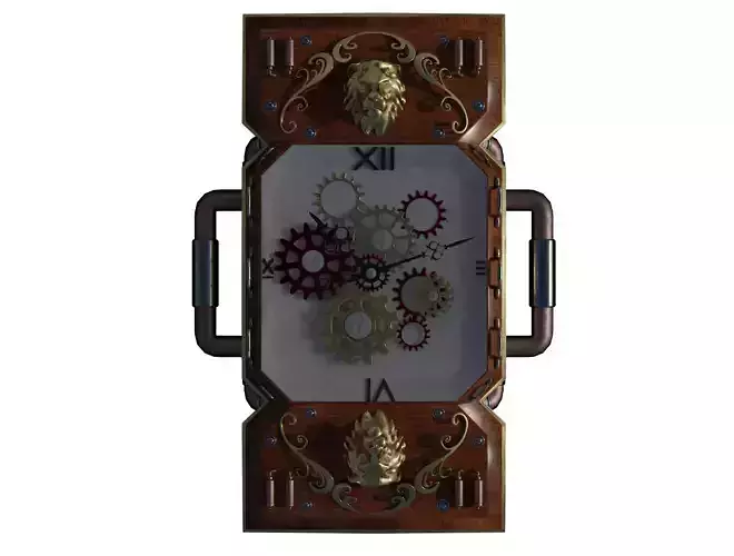 steampunk clock