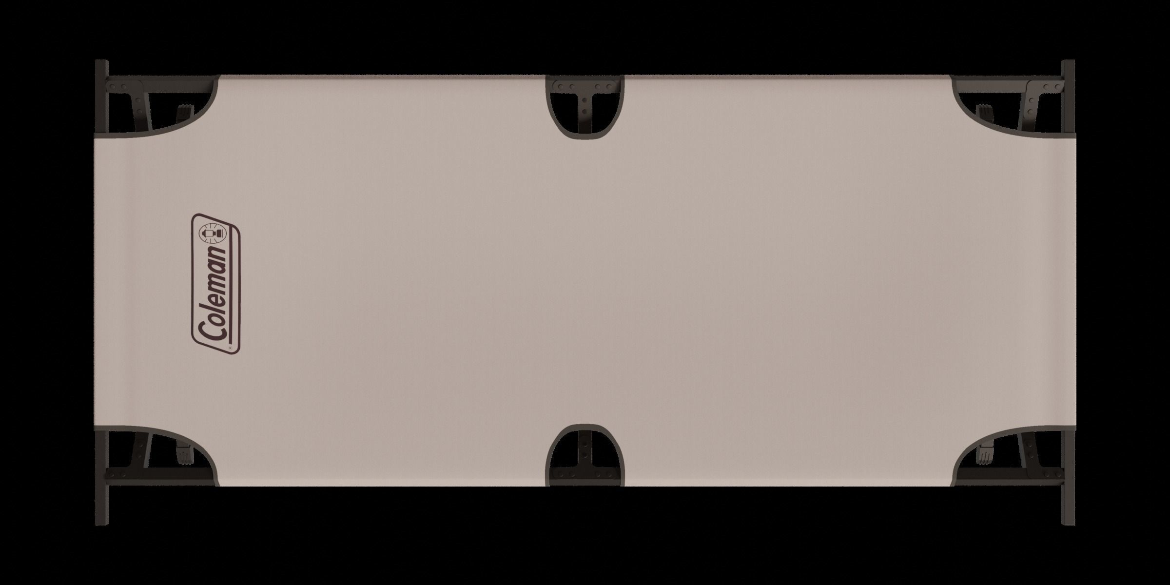 Folding Camping Cot 3D model_1