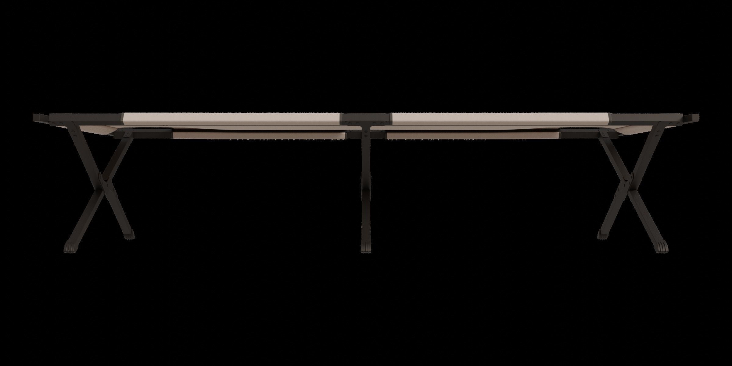 Folding Camping Cot 3D model_4