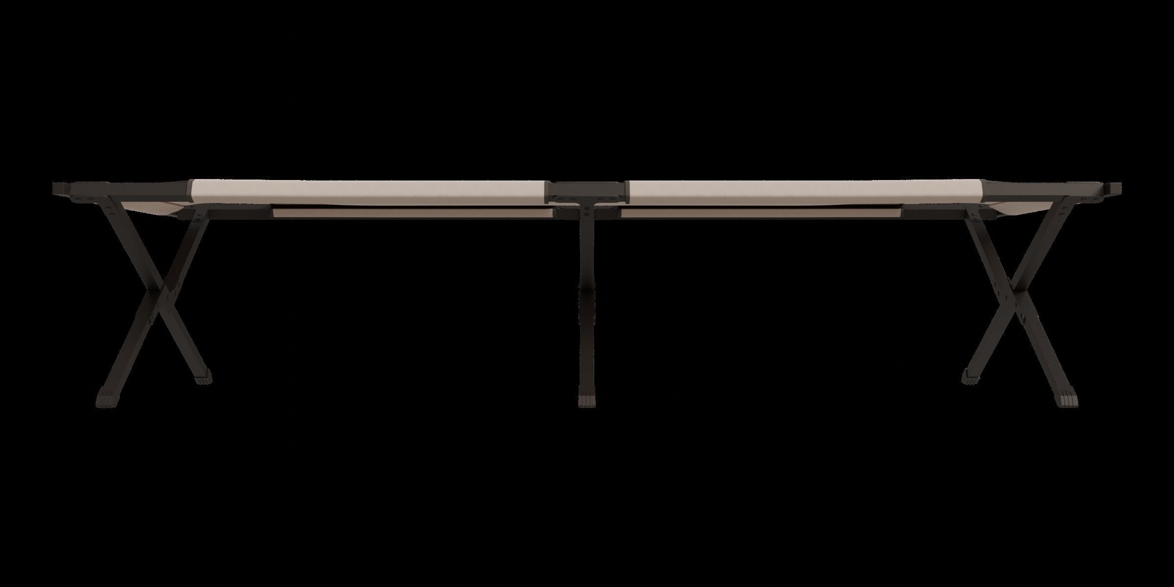 Folding Camping Cot 3D model_6