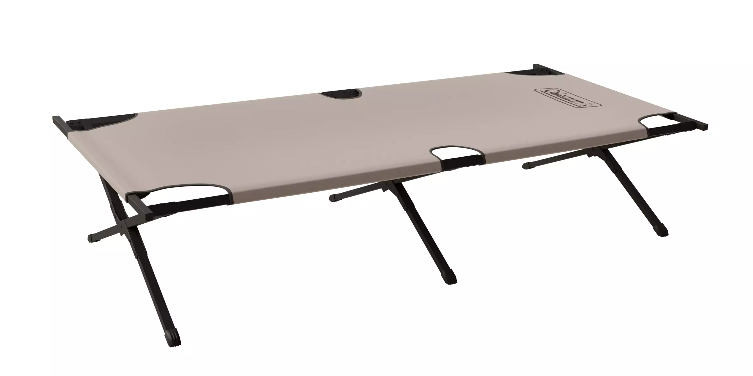 Folding Camping Cot 3D model_0