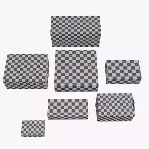 Packaging boxes 3D model