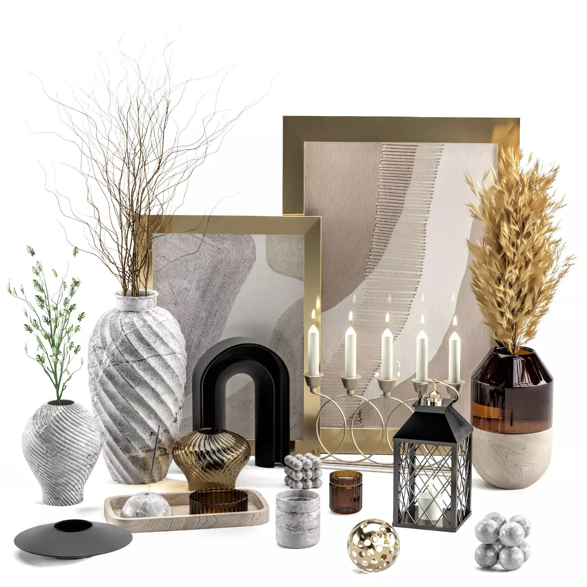 decorative 66 3D model_0