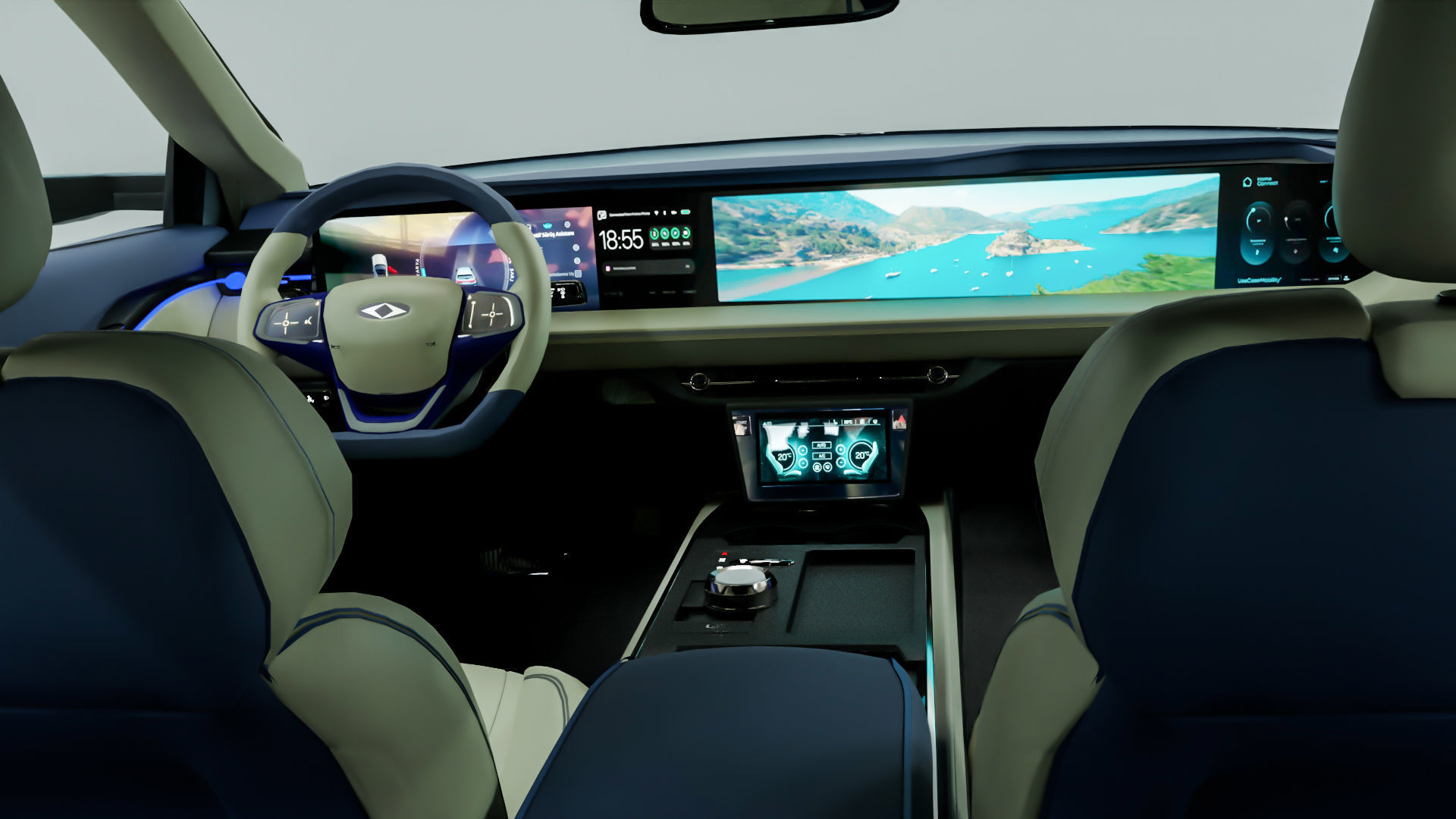 TOGG Concept Sedan 2024 3D model_4