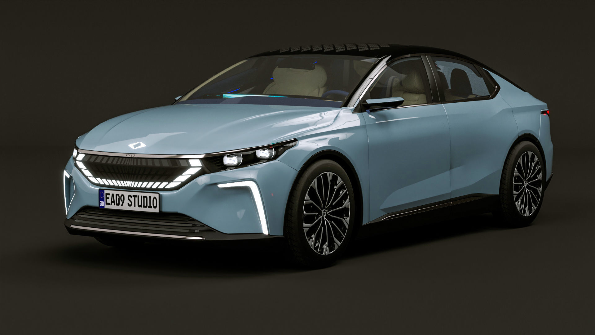 TOGG Concept Sedan 2024 3D model_8