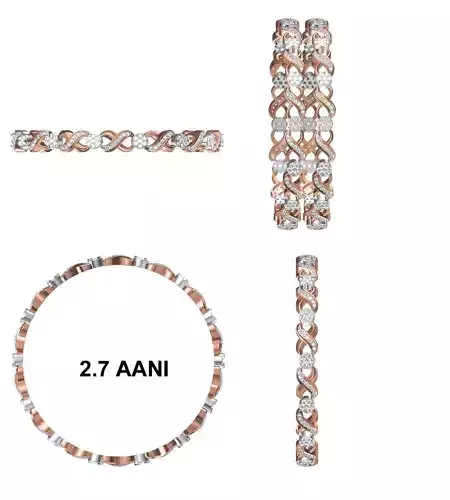 Bangle Bracelet STL JCD Details