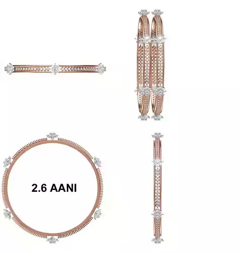 Bangle Bracelet STL JCD Details