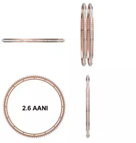 Bangle Bracelet STL JCD Details