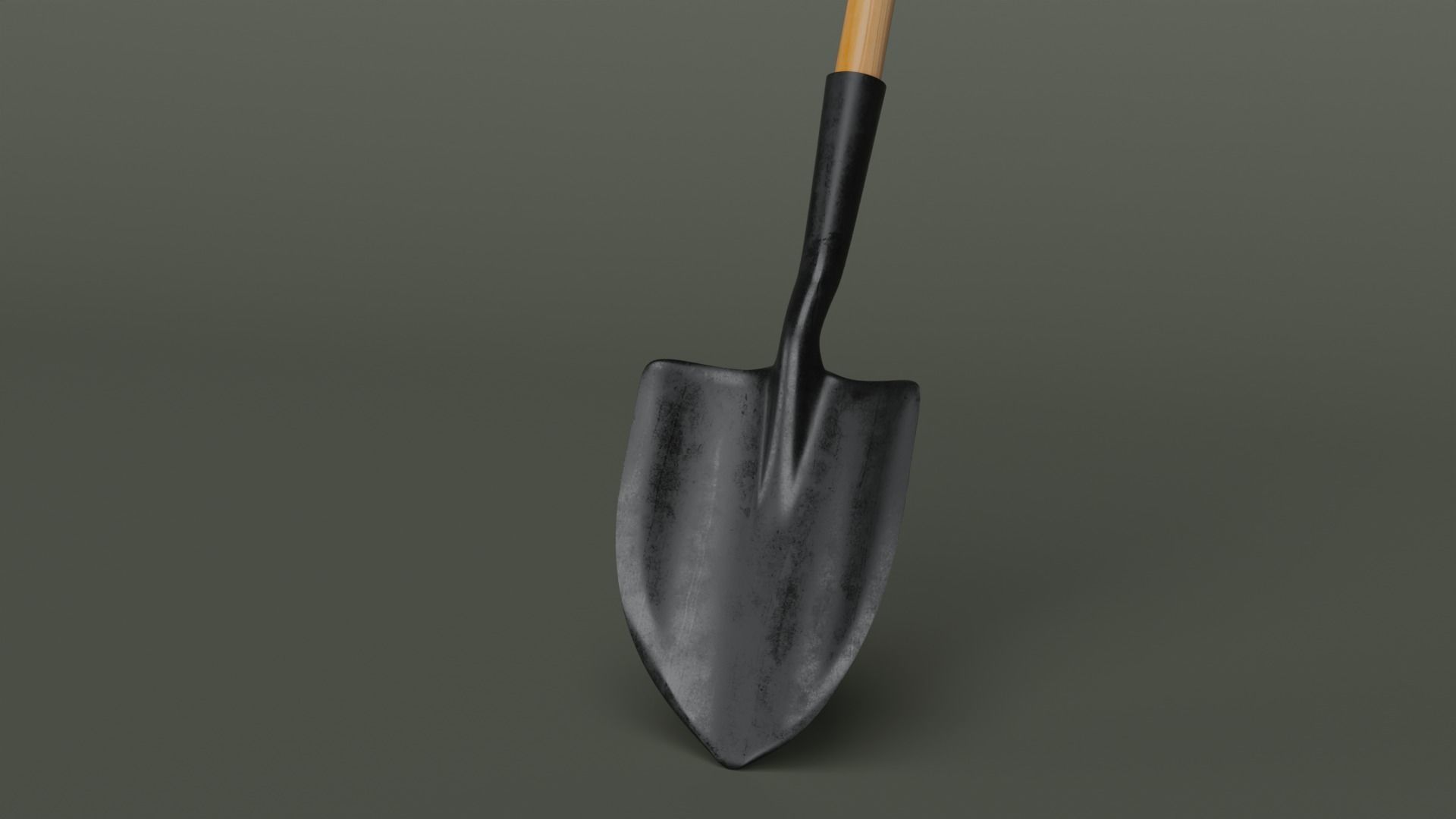 Shovel Tool 3D model_6