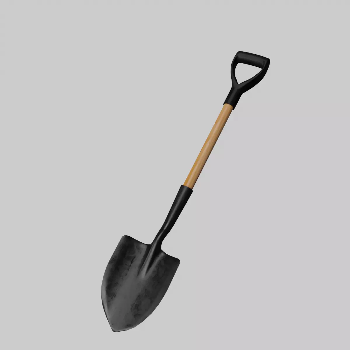 Shovel Tool 3D model_0
