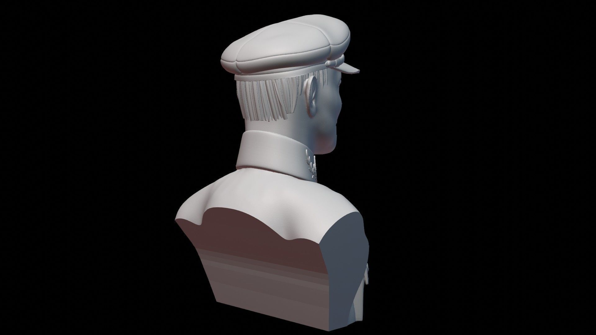 Otaman Symon Petliura Bust 3D print model_5