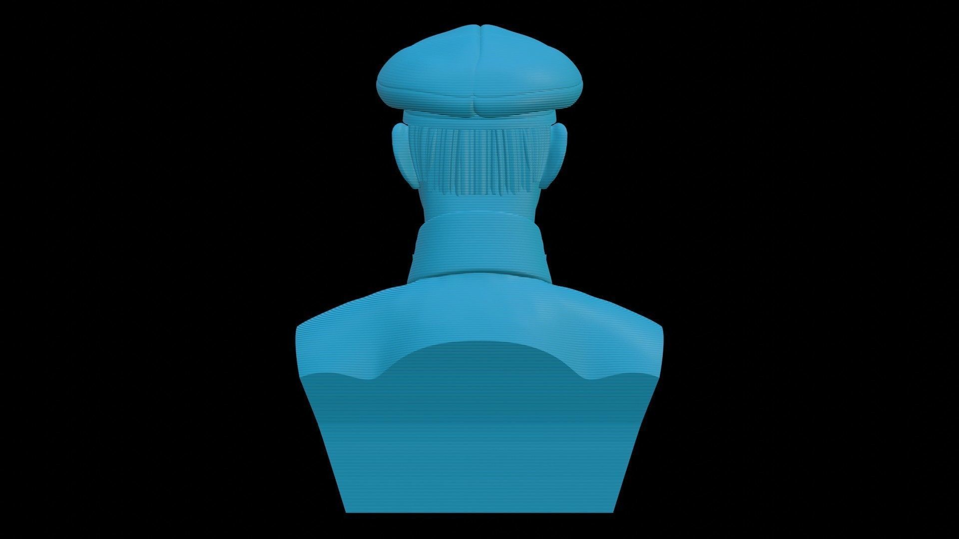 Otaman Symon Petliura Bust 3D print model_18