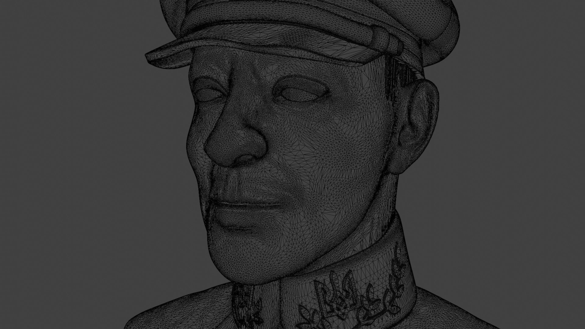 Otaman Symon Petliura Bust 3D print model_19