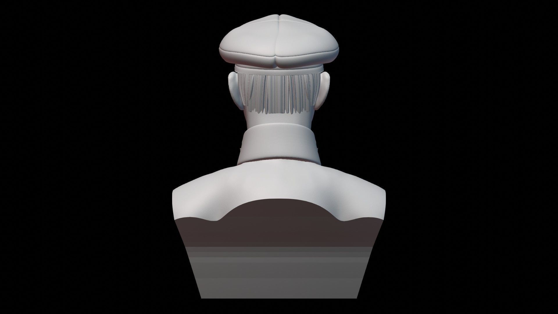 Otaman Symon Petliura Bust 3D print model_6