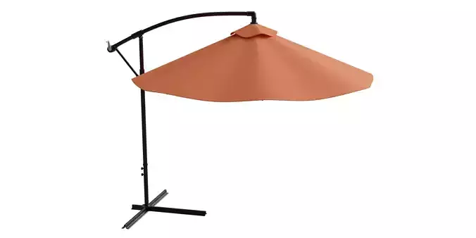 Orange 10Ft Umbrella